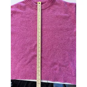 American‎ Eagle Womens Crew Neck Bright Pink Sweater Small thumbnail 9