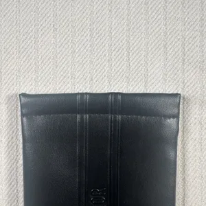Original Christian Dior Sunglasses Eyeglasses Black Leather Pouch thumbnail 4