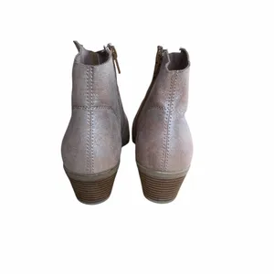 Time and Tru Light Pink Glitter Western Ankle Boots Size 7 Memory Foam thumbnail 4