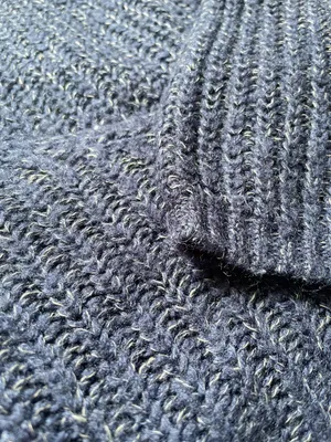 Forever 21 Blue Wrap Crossover Knit Jumper Sweater thumbnail 6