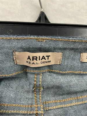 Ariat Women's Dark Indigo Flare Jeans 1207 thumbnail 4