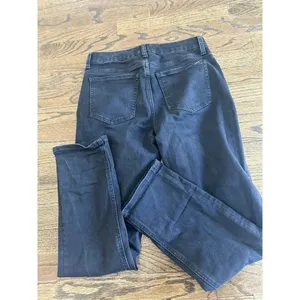 7 for All Mankind Slim Women's Size 4 Black Denim Stretch Jeans 2785 thumbnail 6