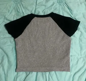 Amazon Gray Baby Tee thumbnail 2