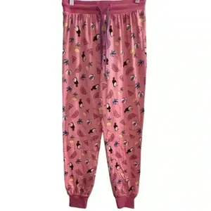 Chelsea Peers Women's XS Pajama Set‎ Tropic Like It's Hot in White and Pink thumbnail 6