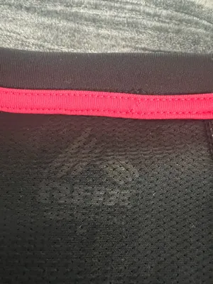 Black Athletic Tank with Pink Trim Size L by RBX thumbnail 3