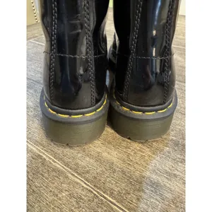 Dr. Martens Black Patent Leather Combat Boots‎ AW004 Men's Size 7 Women's 8 NEW thumbnail 6