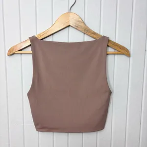 Babaton Brown‎ Fitted Crop Tank Top Size S thumbnail 2