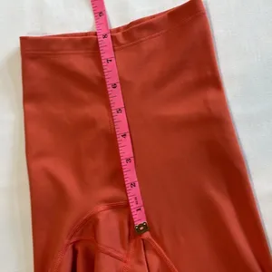 NANETTE LEPORE Orange Compression Activewear Bike Spandex Shorts Size Small thumbnail 6