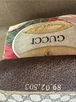 Gucci Beige GG Canvas Crescent Crossbody with Green and Red Web Strap thumbnail 5