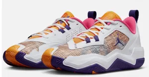 Jordan One Take 4 White Purple-Gold Shoes Men's Size: 8 / Women's 9.5 thumbnail 1