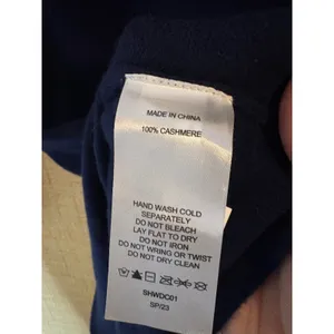 Quince Mongolian Cashmere Turtleneck Sweater Dress‎ Navy Blue Small NEW thumbnail 4
