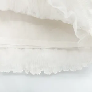 Gianni Bini x Venita Aspen Womens Plisse Pearl Trim Ruffle‎ Mini Skirt Size 8 thumbnail 7
