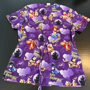 Disney Purple‎ Halloween Top Winnie the Pooh thumbnail 5