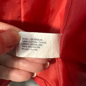 Gap Red Women’s Peacoat Size Medium EUC thumbnail 6