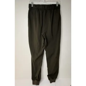 Lululemon Womens Size 8 Dark Olive Green Jogger Pants Athleisure High Rise Gym‎ thumbnail 10