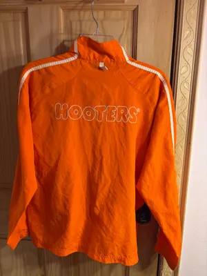 Vintage Hooters Quarter Zip Jacket  thumbnail 3