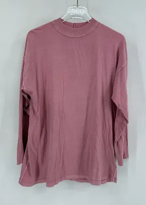 We The Free Free People pink Heather Women's Tunic Long Sleeve Shirt size small thumbnail 1
