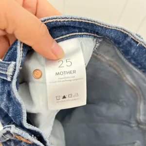 MOTHER The Tripper Ankle Fray Jeans in Nature Touch Base Blue Size 25 thumbnail 11