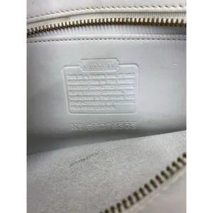 Coach Handbag White Customized with Applique thumbnail 10