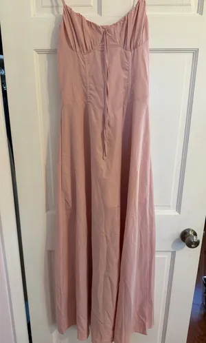 Baby Pink Shein Dress thumbnail 3