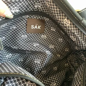 The Sak Black Knitted Baguette Purse thumbnail 8