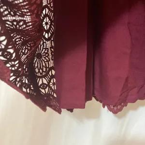 NWT Abercrombie and Fitch 1892 Collection Lace Short Sleeve Mini Dress Medium thumbnail 6