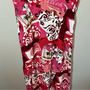 Jams World Aloha Hawaiian‎ Royal Hotel Dress Pink Large thumbnail 3