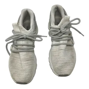 Sorel Kinetic Lace Sneaker Womens Cream Knit Lightweight Comfort Size 7 thumbnail 1