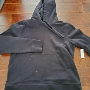Black basic hoodie size small women's new with tags by Amazon essential thumbnail 1