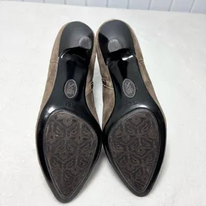 Sofft Brown Suede Ankle Booties with Buckle Detail Size 9M‎ thumbnail 11