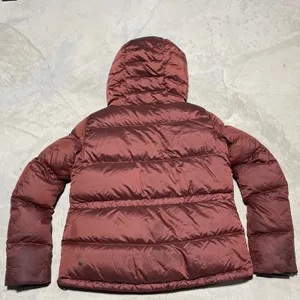 Lululemon Wunder Puff Coat Jacket Puffer 600 Down Size 4 Sunset Orange *STAINED* thumbnail 15