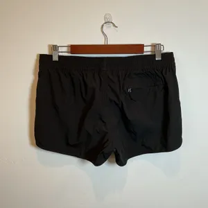 Patagonia Baggies Shorts Black Nylon Elastic Waist Hiking Water Size 12 Womens thumbnail 3