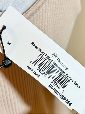 💥NWT The Drop x Sierra Furtado Rose Dust Ribbed Bodycon Mini Dress Sz M💛 thumbnail 9