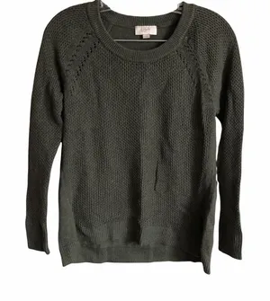 Loft Outlet Forest Green‎ Knit Sweater thumbnail 1