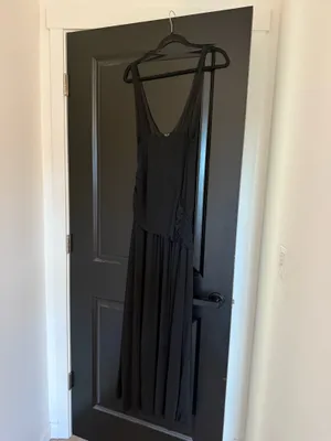 NWT Runaway The Label Denver Maxi Dress in Black thumbnail 9