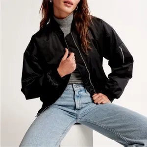 Abercrombie & Fitch Nylon Bomber Jacket thumbnail 2