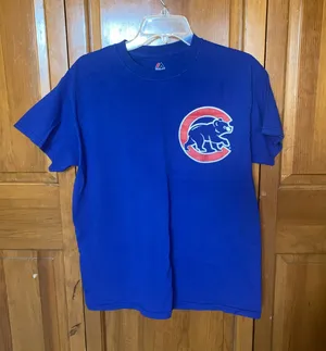 Majestic Chicago Cubs T-Shirt Bryant 17 thumbnail 1
