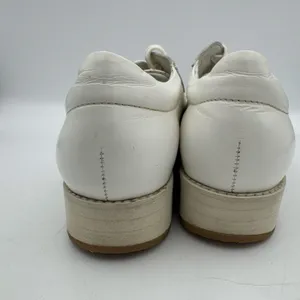 Acne Studios White Leather Platform Sneakers Women EU 37 US 7 Designer Shoes thumbnail 6
