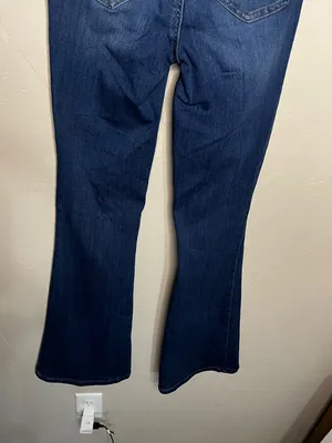 Altar'd State Flare Pull‎ On Boho Denim Jeans thumbnail 10