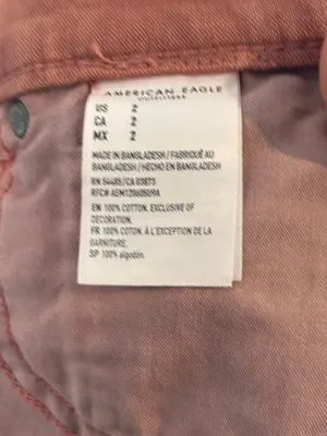 American eagle mauve the highest rise mom shorts size 2 thumbnail 7