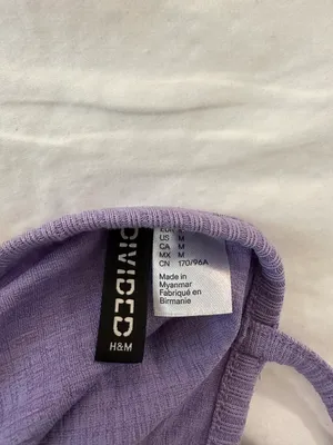 H&M Cropped Tank Top thumbnail 3