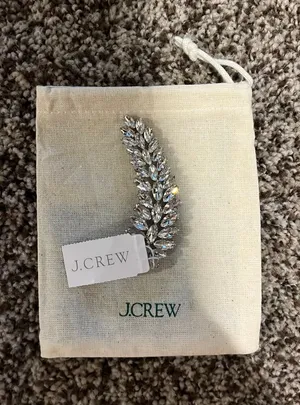 J.Crew Women’s Feather Brooch thumbnail 1