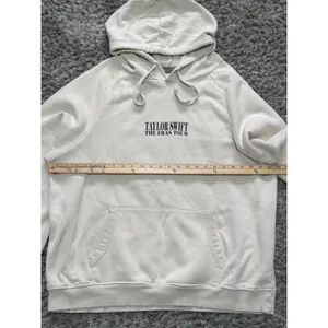 Taylor Swift Official The Eras Tour Sweatshirt Hoodie Adult Size XL Unisex Cream thumbnail 14