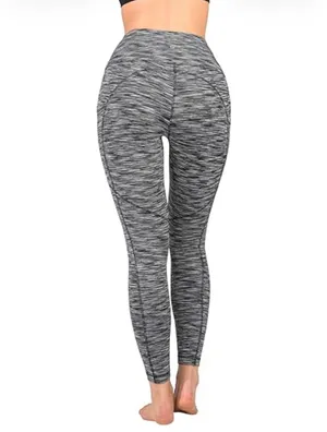 90 Degree By Reflex High Rise Ankle Length Pocketed Leggings thumbnail 3