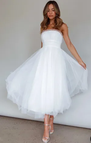 Selfie Leslie White Dress thumbnail 1