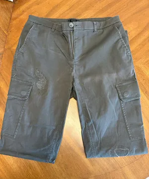 ATM Distressed Cargo Pants Gray Size 0 thumbnail 1