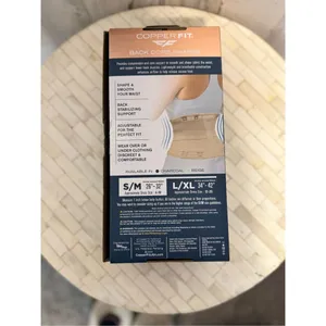 Copper Fit Core Shaper, Supports Back and Shapes Waist, Copper Infused, small/me thumbnail 3