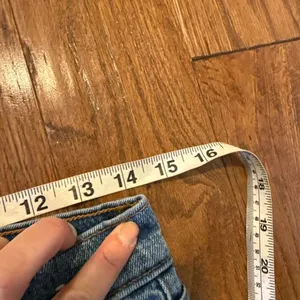 Abercrombie & Fitch 90’s ultra high rise straight distressed knee jeans 29 thumbnail 8