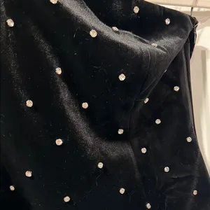 Endless Rose Black Velvet bustier with Rhinestones medium‎ thumbnail 3