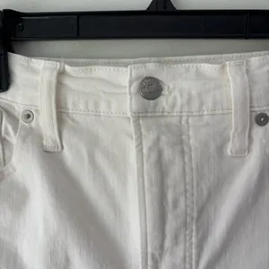Madewell White The Perfect Vintage Jean Straight Leg High Waist Travel Beach thumbnail 4